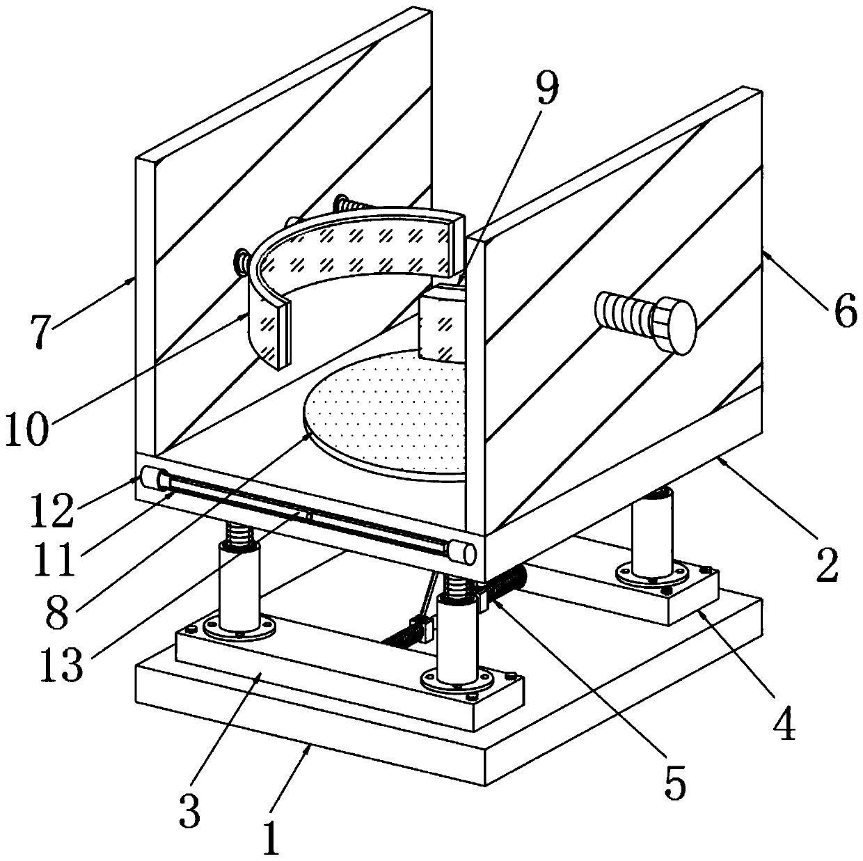 An artificial intelligence robot transport tooling