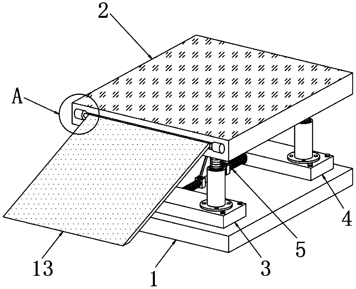 An artificial intelligence robot transport tooling