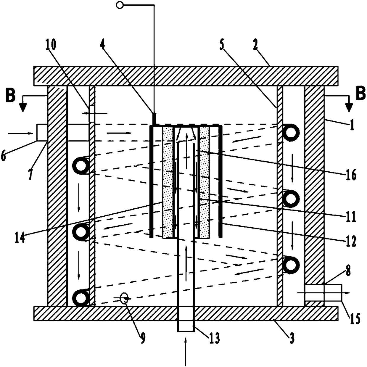 Cylindrical porous jetting-type miniature liquid combustor and combustion method thereof