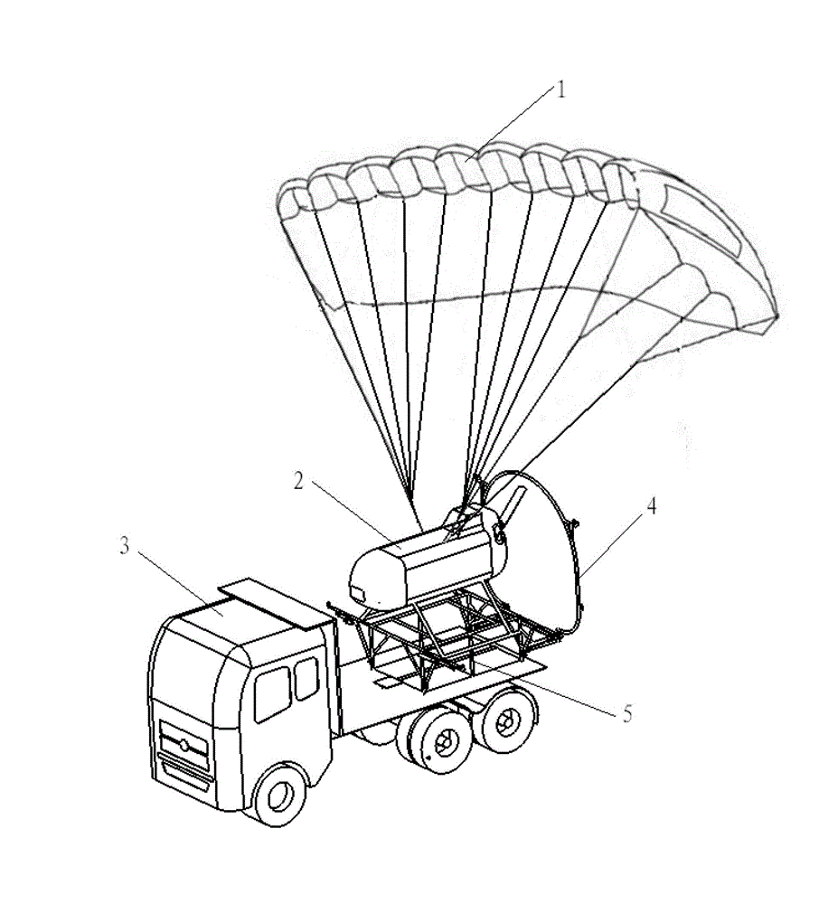 Multifunctional unmanned aerial vehicle provided with flexible stamping parafoil