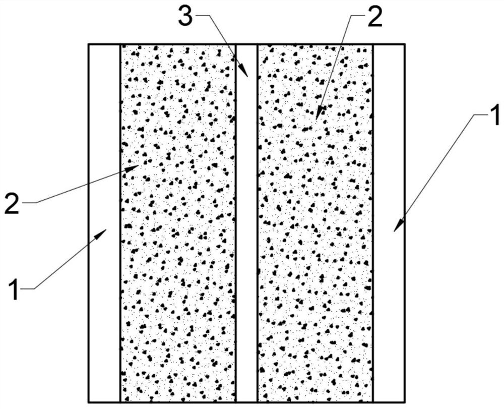 Multi-coating structure, negative pole piece and application of negative pole piece