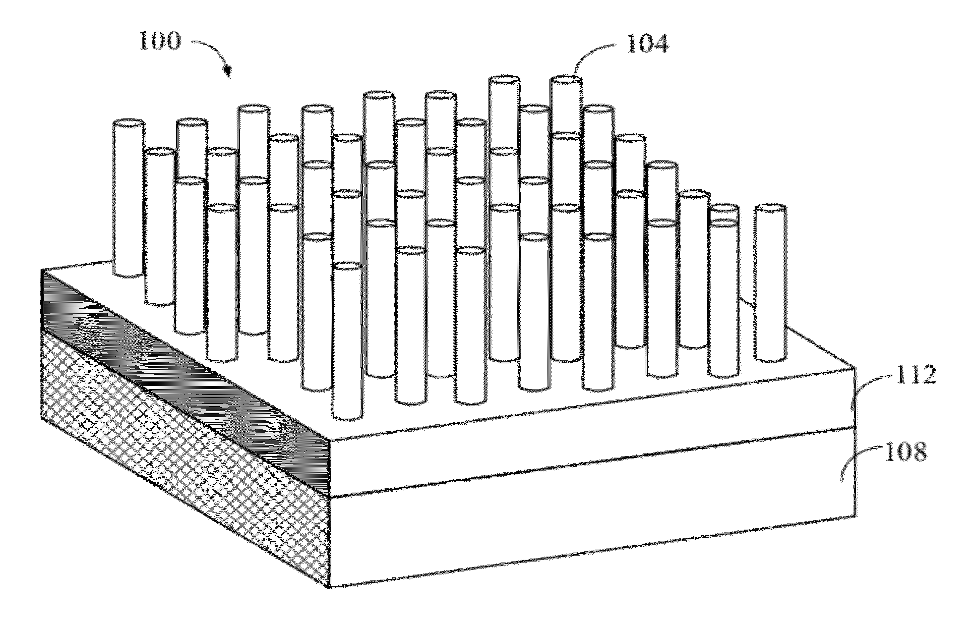 Carbon nanotube array bonding