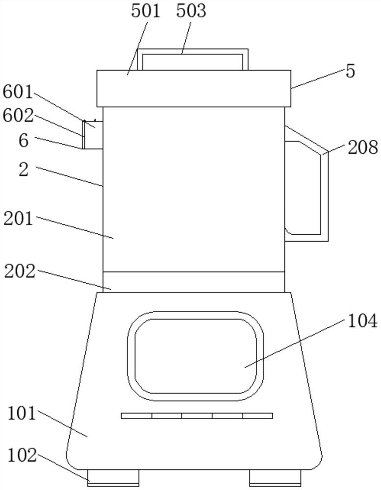 Juicer with heating device