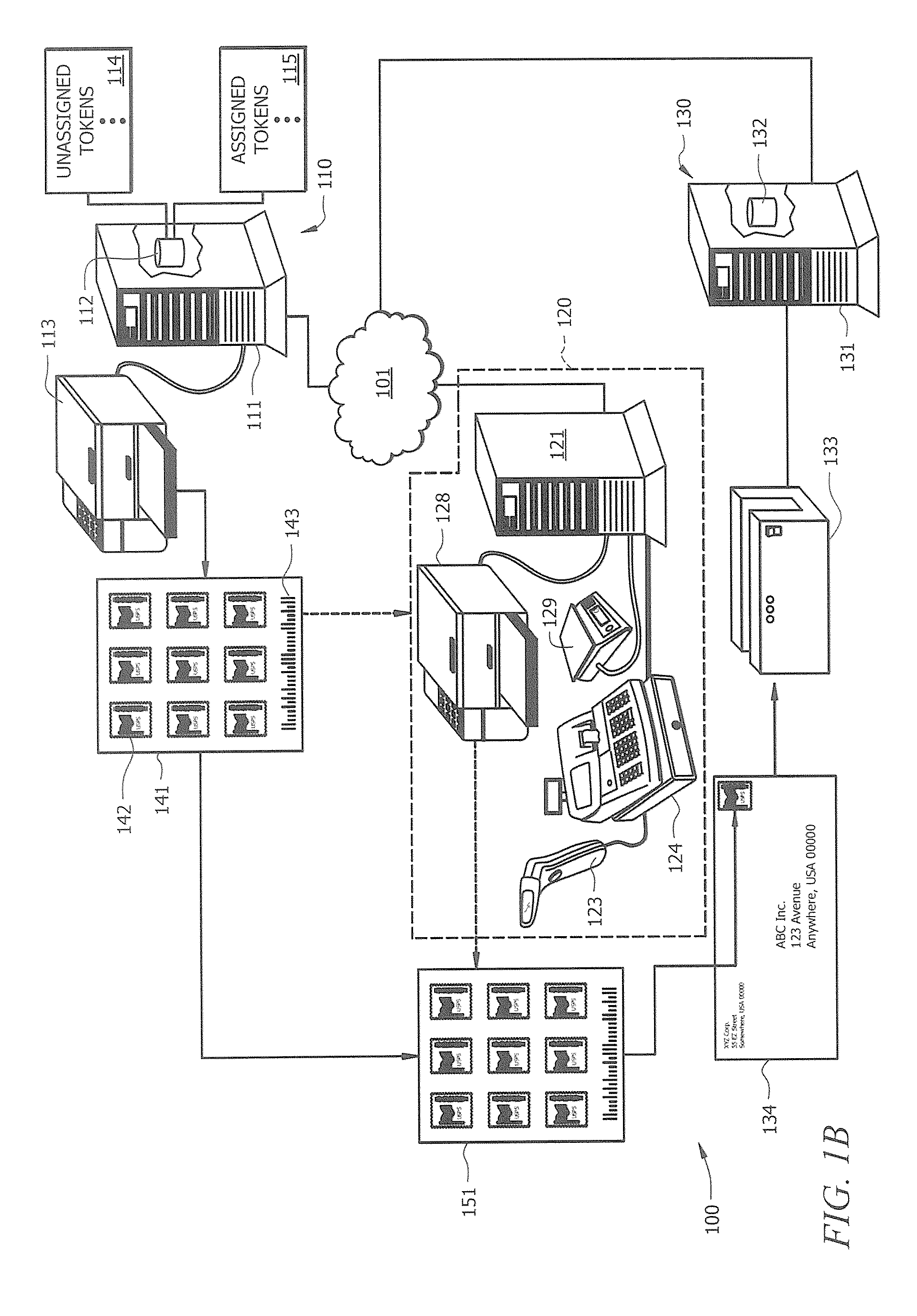 Systems and methods for payment of postage indicia after the point of generation