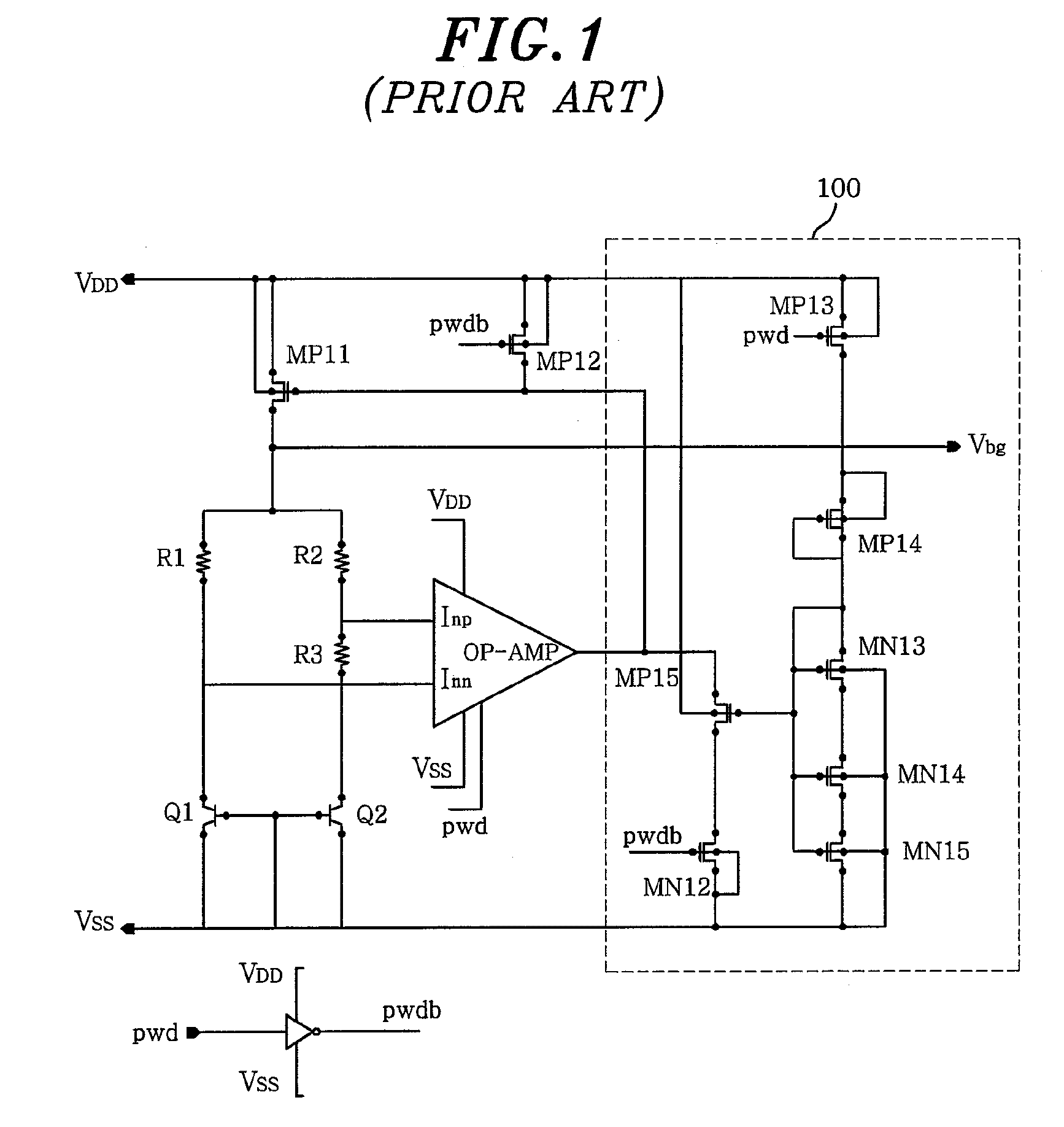 Start-up circuit for generating bandgap reference voltage