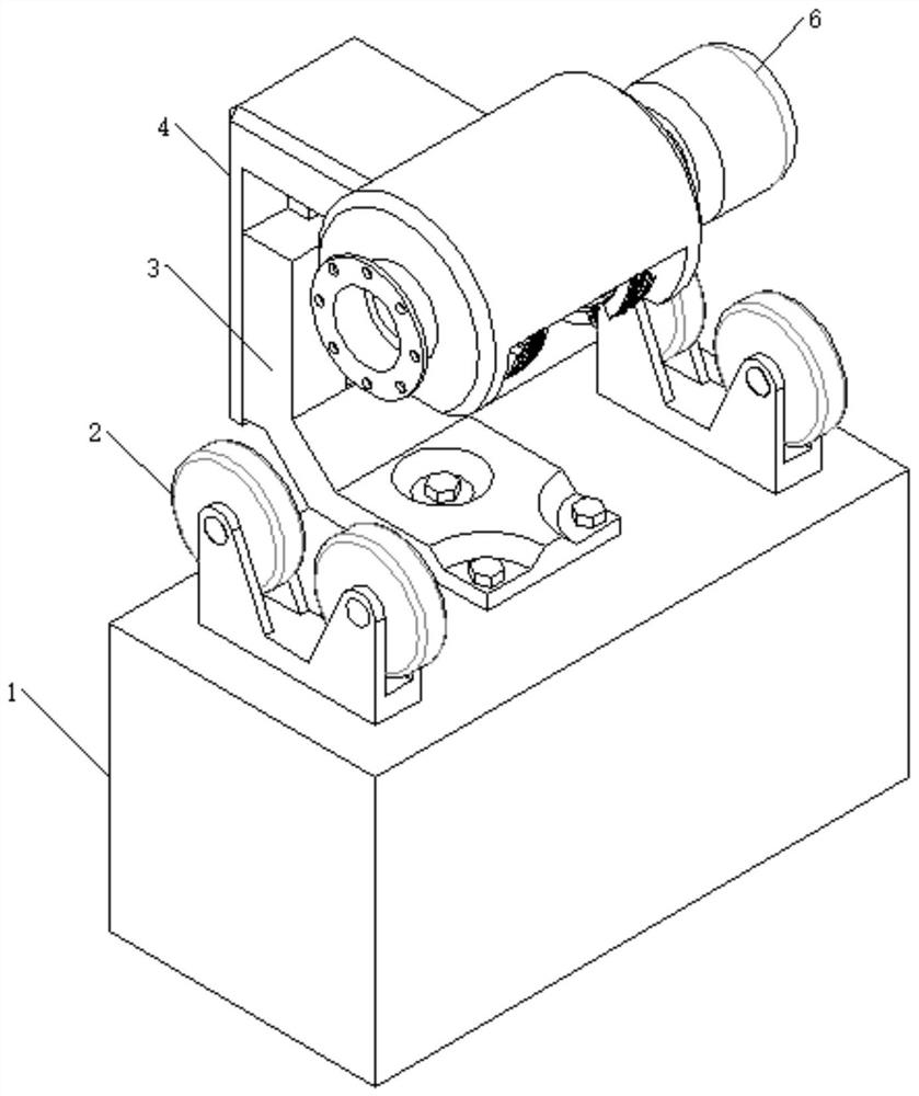 Lead screw polishing device