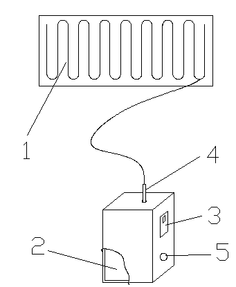 Portable micro-heater and application of portable micro-heater in sock, kneelet and waist support