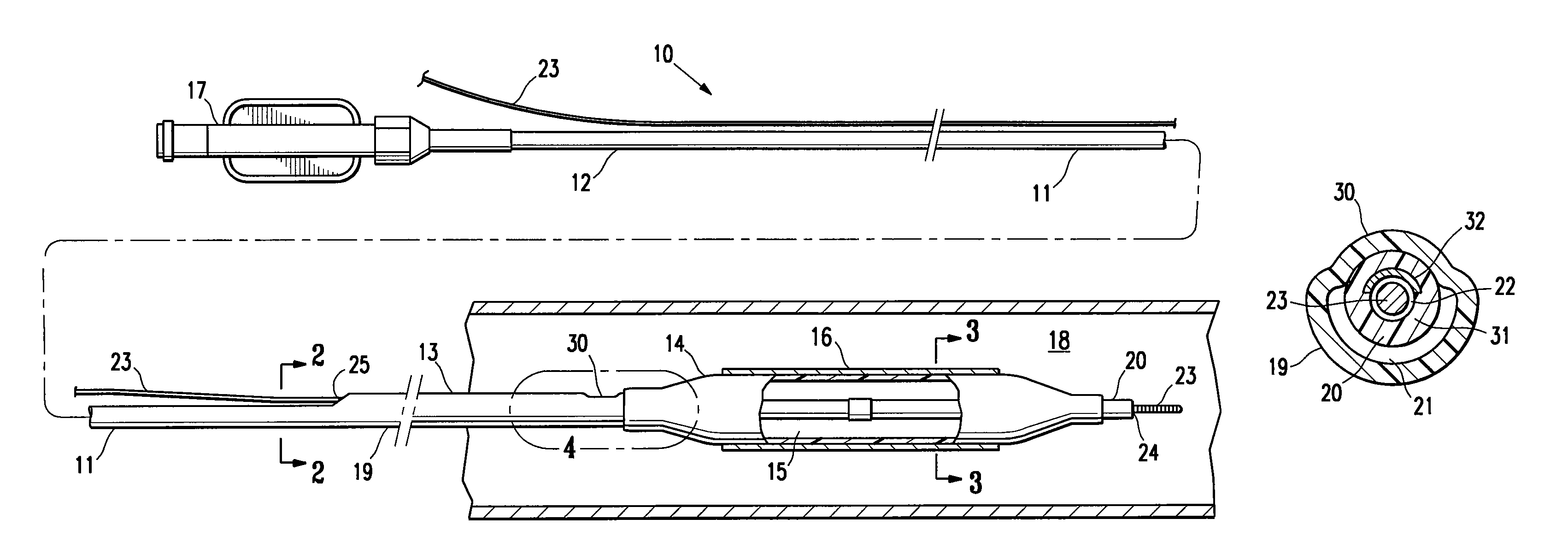 Balloon catheter having a shaft with a variable stiffness inner tubular member