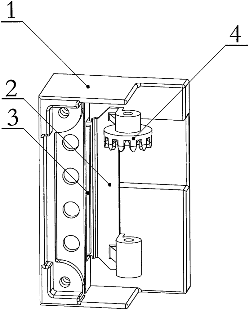 Novel parking door hinge