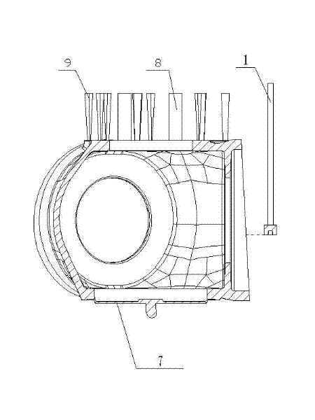 Wheel hub of wind turbine generator system (WTGS)