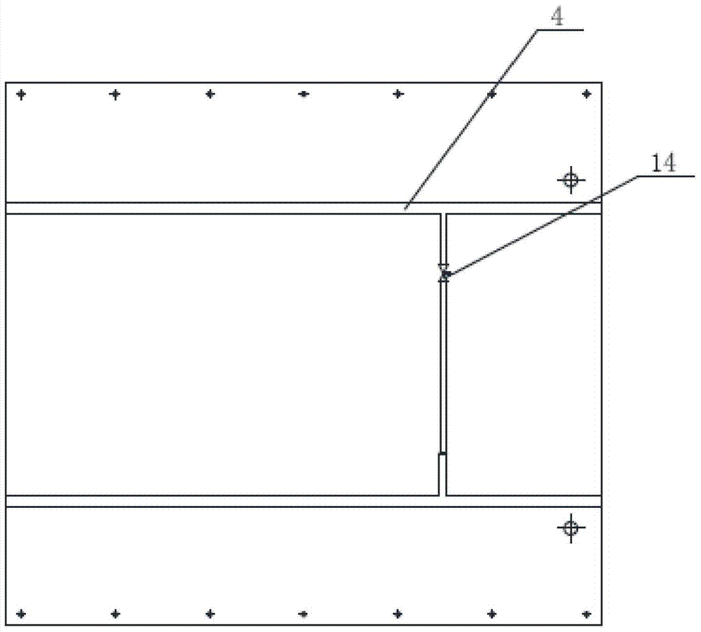 Efficient facility earthworm breeding device and application thereof