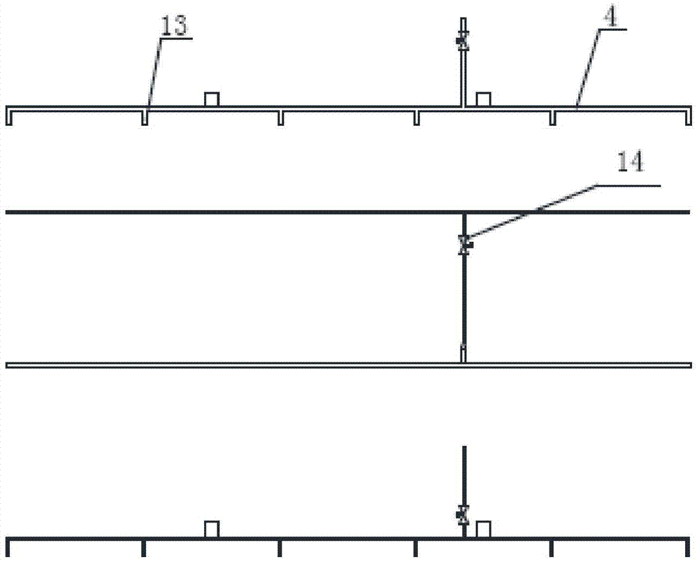 Efficient facility earthworm breeding device and application thereof