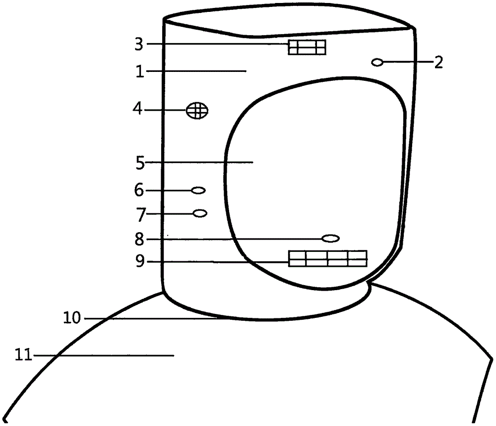 Inhalational anaesthesia system capable of reserving autonomous breathing