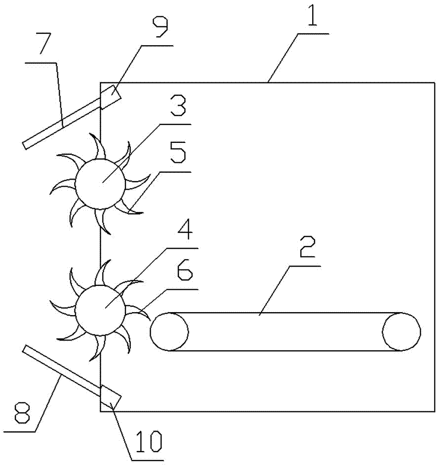 Roller type jacking excavator