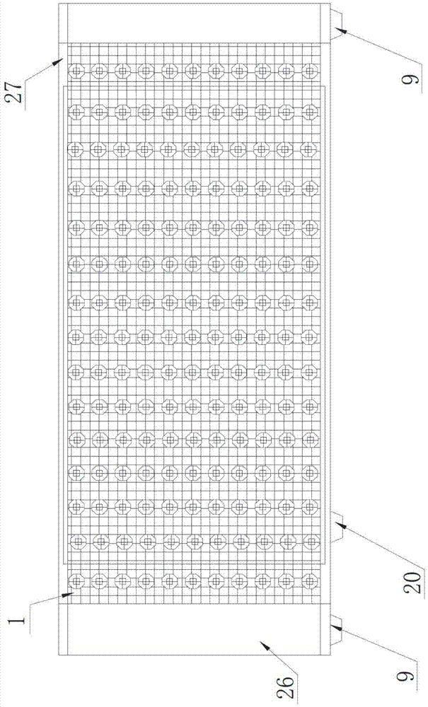 A calligraphy practice device with eight trigrams