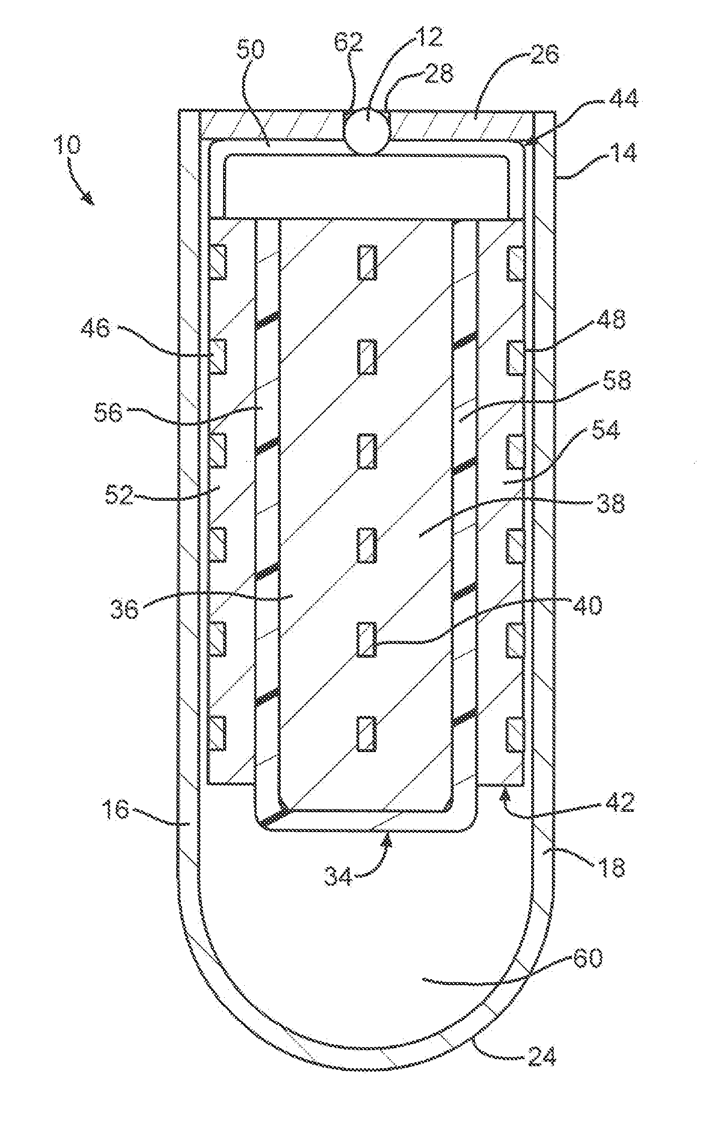 Method and apparatus for providing a sealed container containing a detectable gas