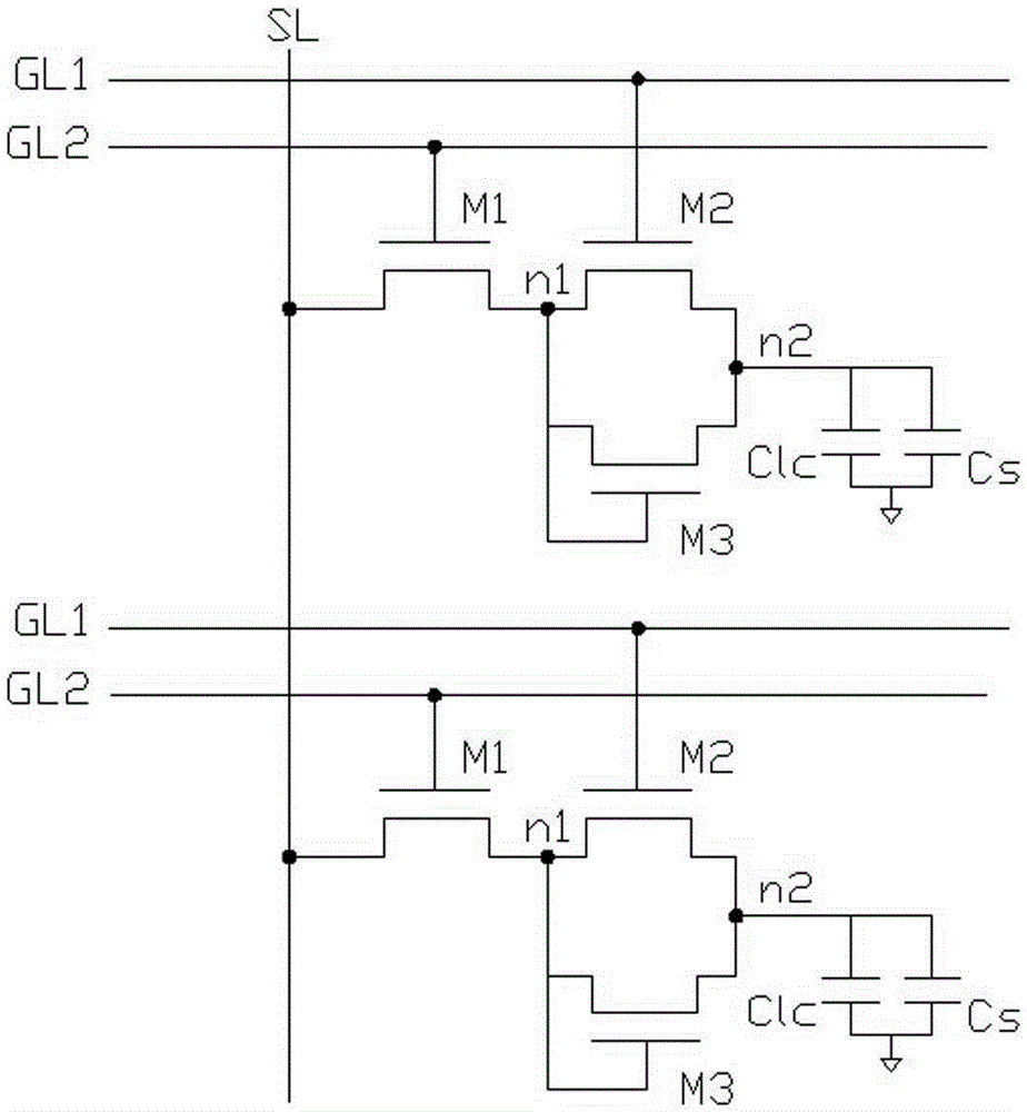 Pixel driving circuit, array substrate and liquid crystal display device