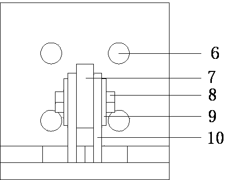 Connecting structure of frictional type damper assembling type frame joint and constructing method thereof