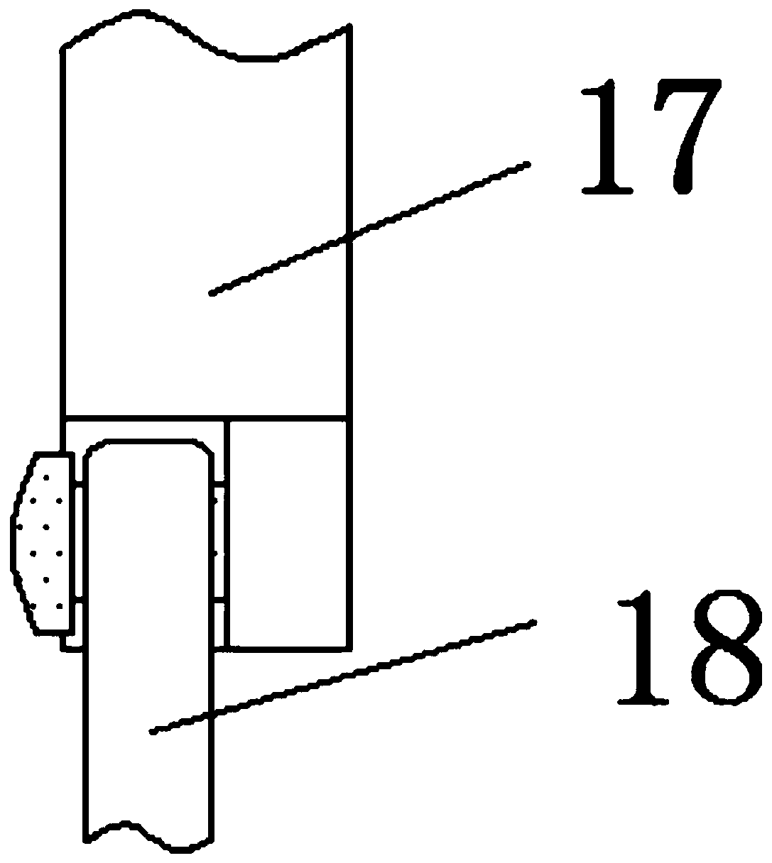 Device and method for removing ice cubes in refrigerator by means of reciprocal vibration