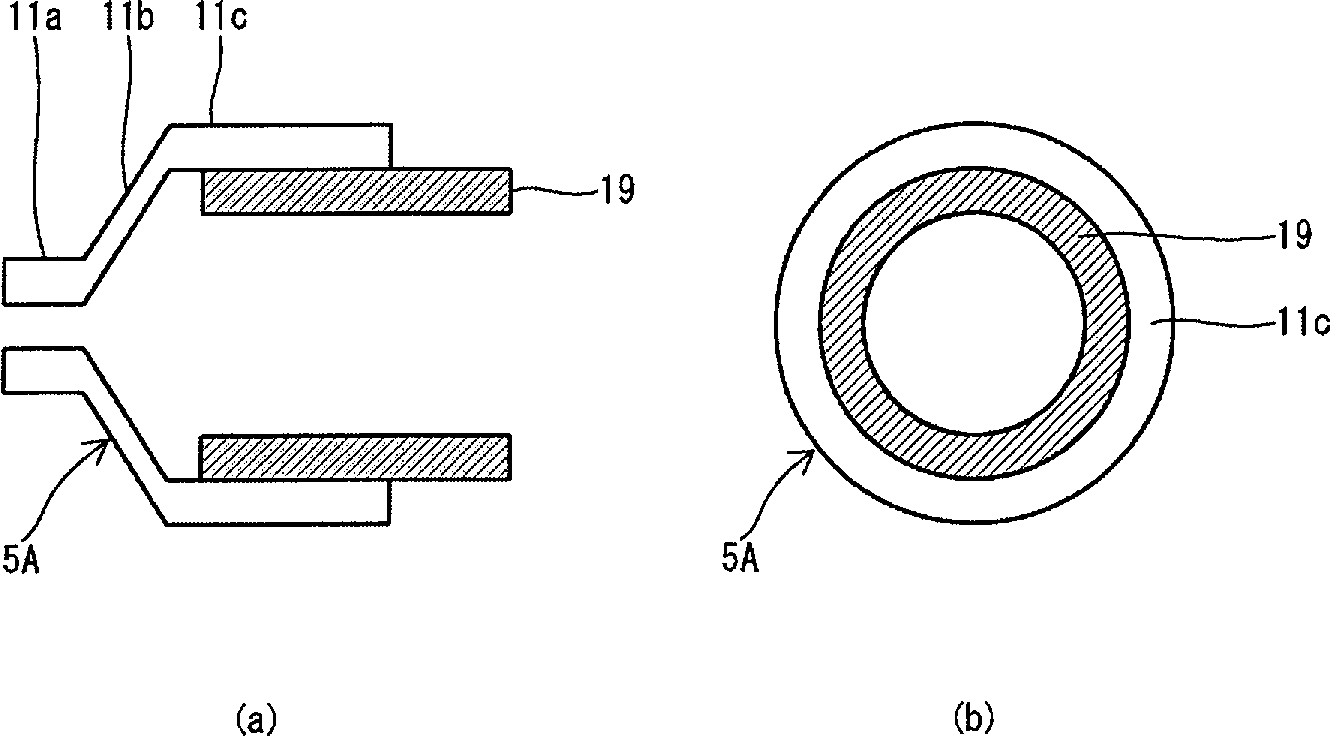 Electrode for discharge lamp, process for production of electrode for discharge lamp, and discharge lamp