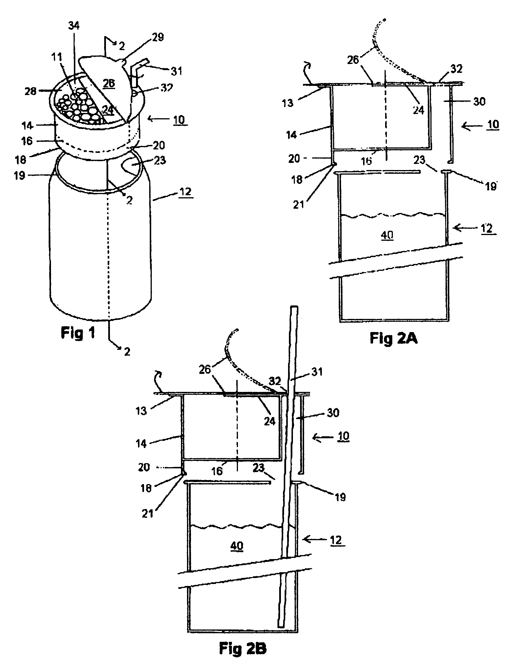 Condiment dispenser for beverage container