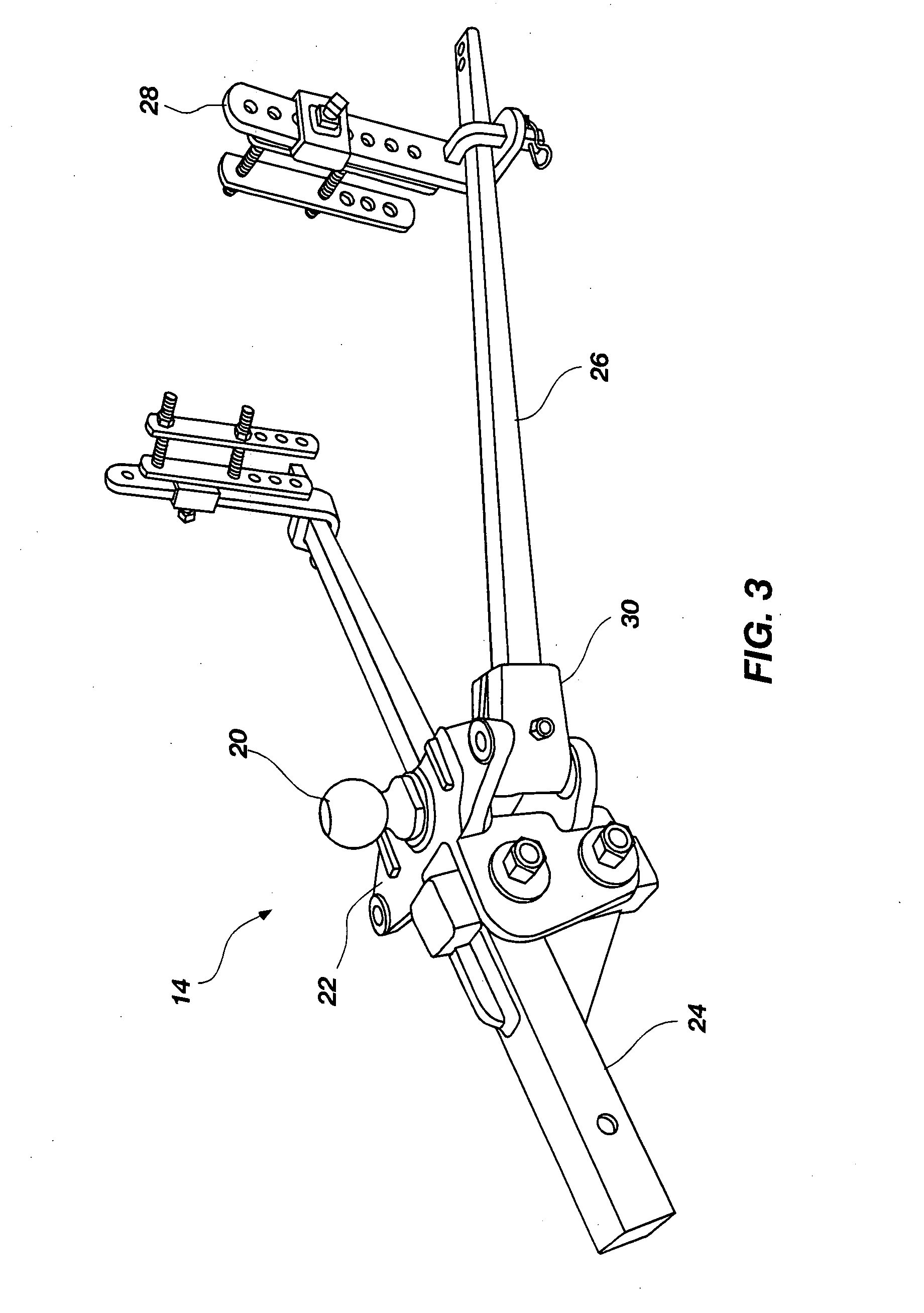 Sway control hitch