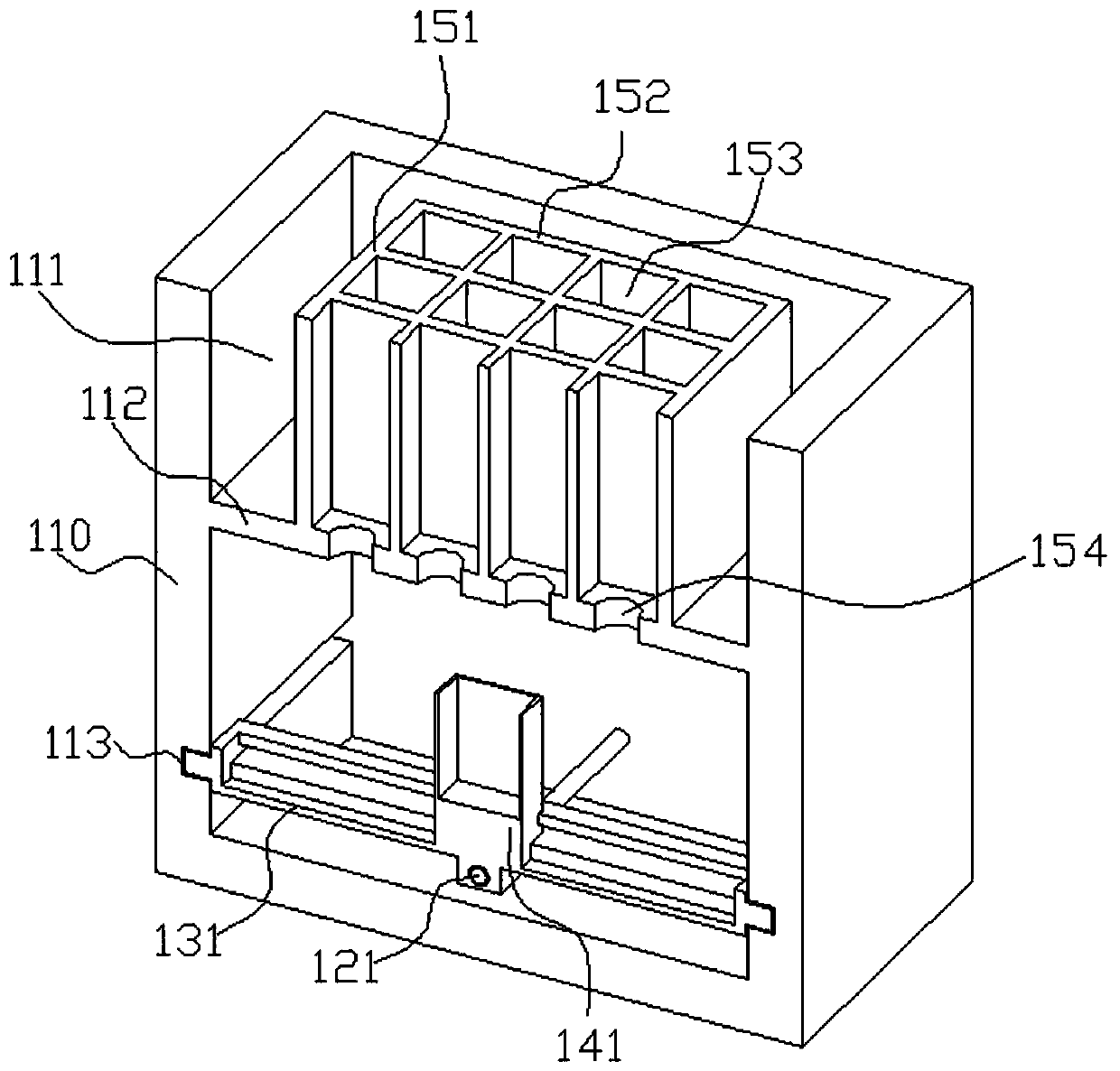 Sperm storage device for reproductive medicine