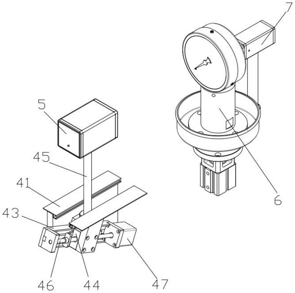 Full-automatic pressure gauge verification table and full-automatic verification method