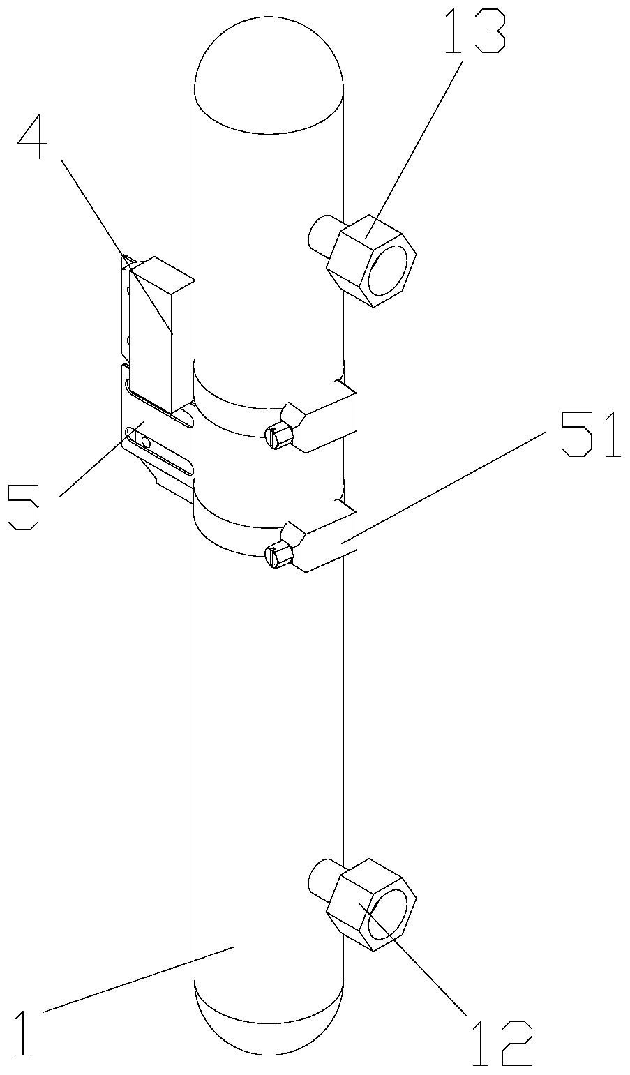 Liquid level detection device and steam car washing machine