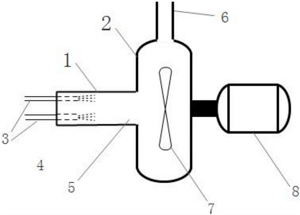 Chemical device and method for preparing ultra-fine rare earth compound through device