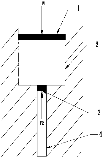 Preparation method of high-strength degradable nanometer medical porous titanium-based composite material