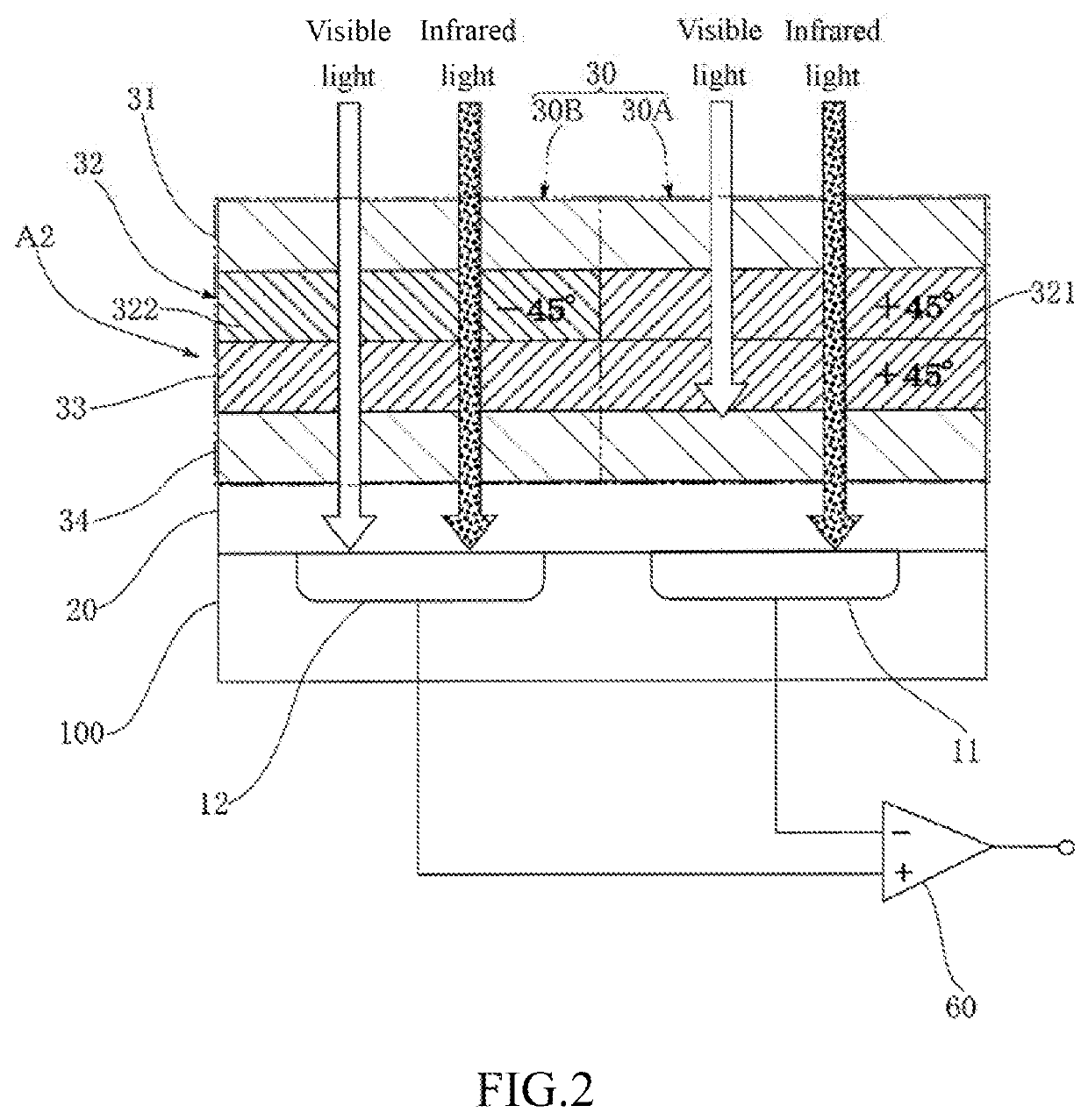 Illuminance sensor, electronic machine and 2d image sensor