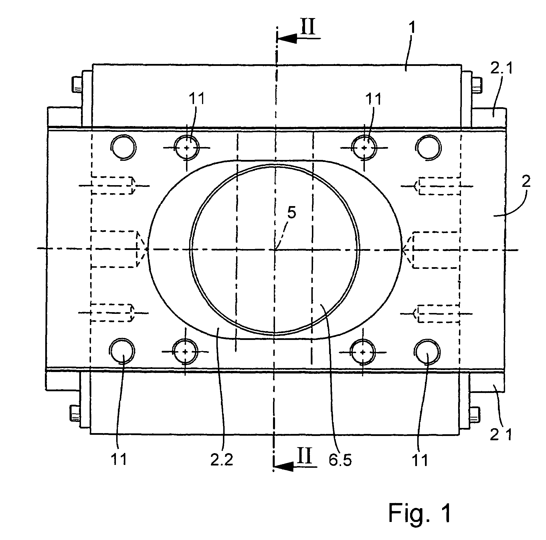 Bearing arrangement for cylinders, rolls or drums