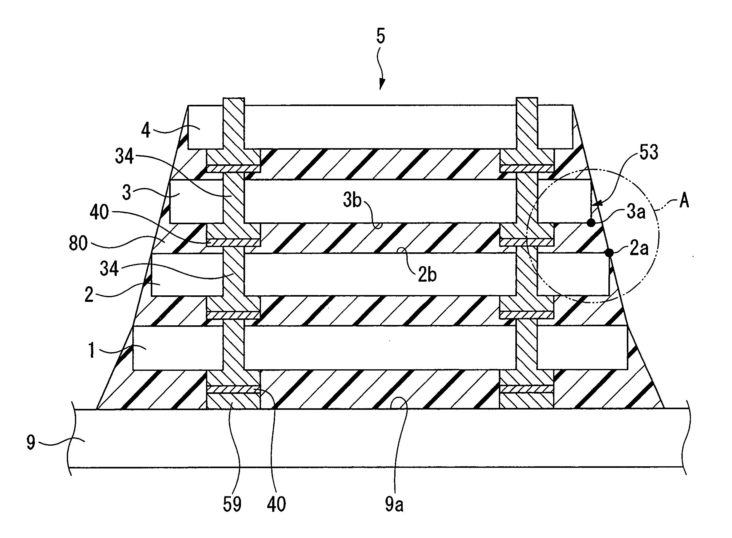 Semiconductor device, manufacturing method for semiconductor device, and electronic equipment