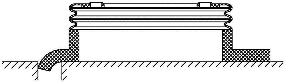 Anti-overturning chuck and absorbing type self-moving device using anti-overturning chuck