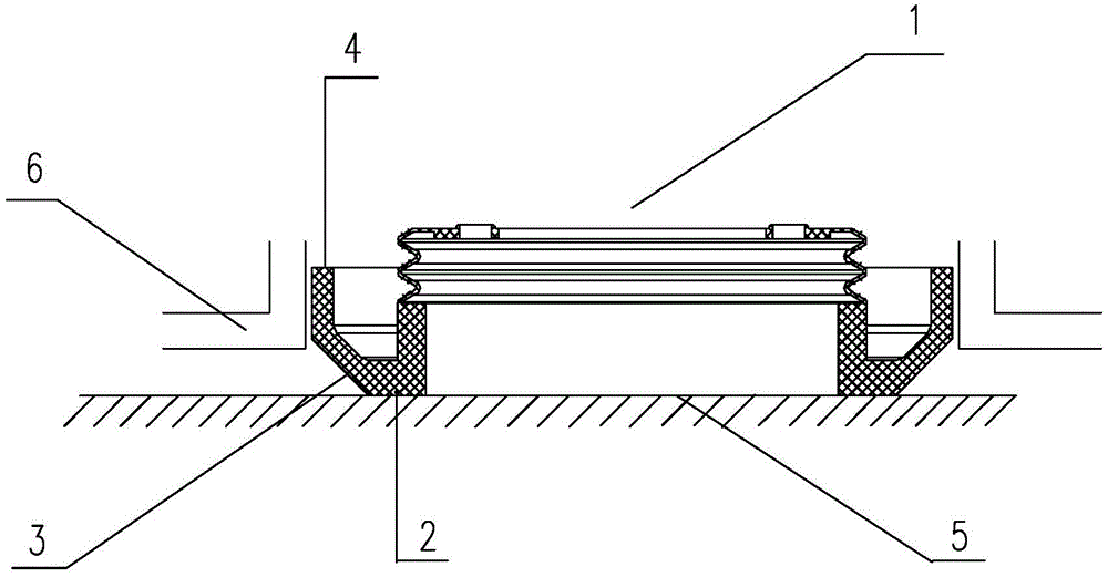 Anti-overturning chuck and absorbing type self-moving device using anti-overturning chuck