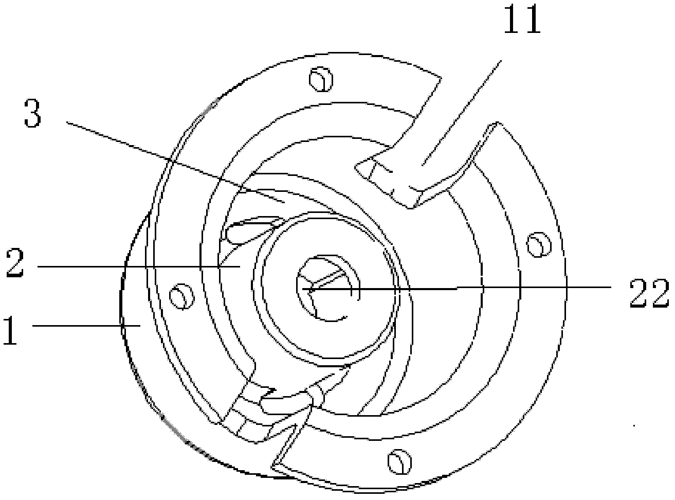 Lamp vibration reducing device