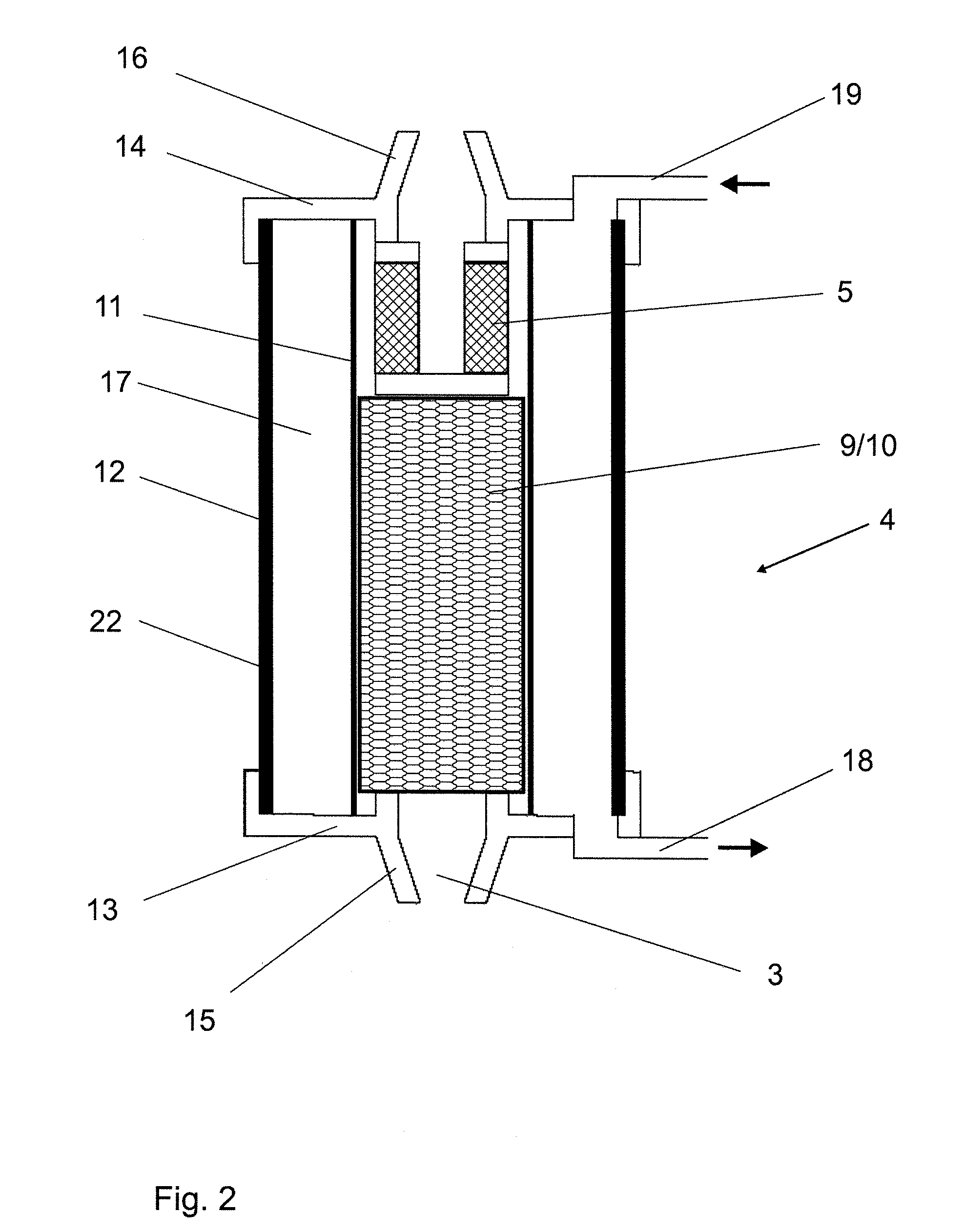 Bioreactor with condenser