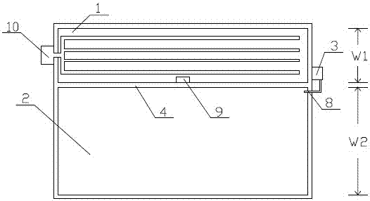 A kind of double-pond circulating culture method for aquaculture