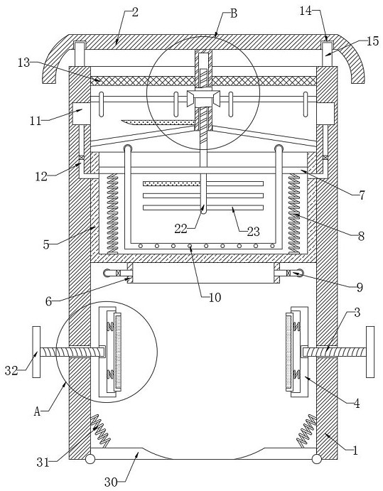 Rainproof device applied to exhaust pipe of ship emergency generator