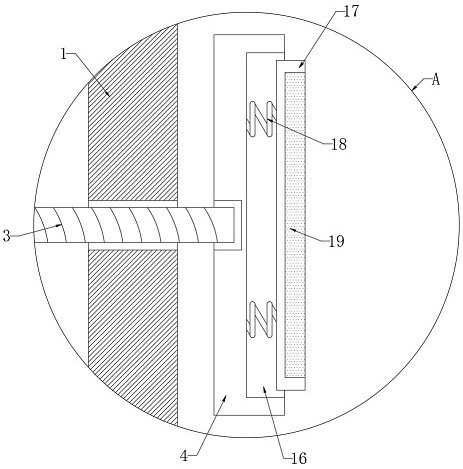 Rainproof device applied to exhaust pipe of ship emergency generator