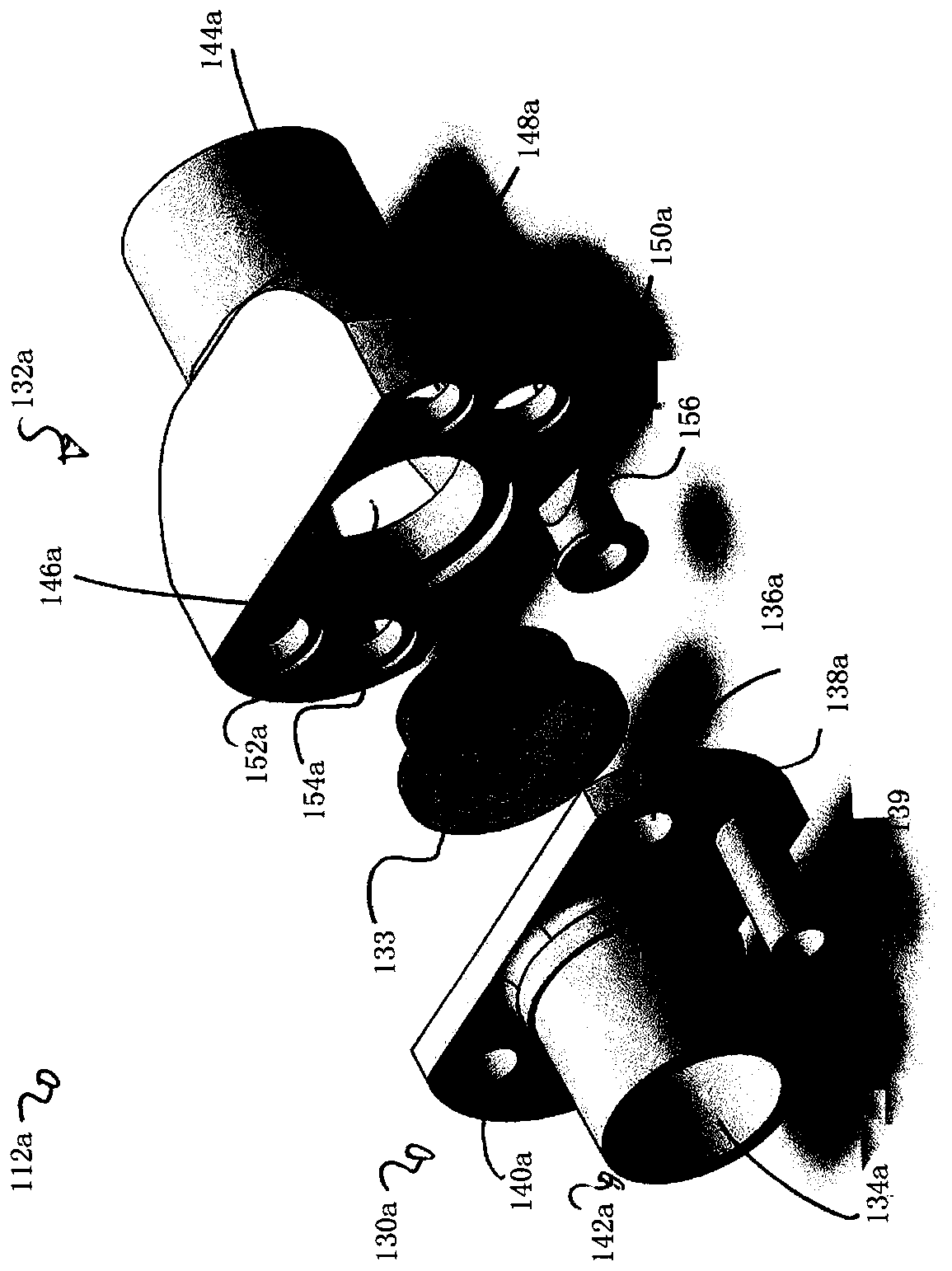 Method and system for estimating the efficiency of the lungs of a patient