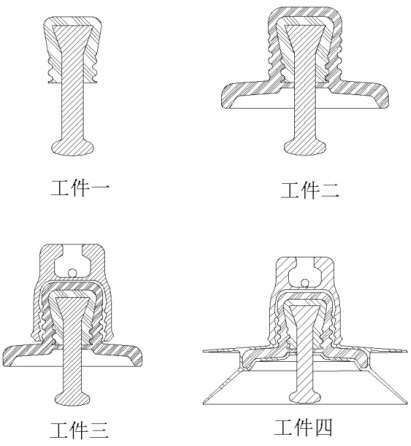 Disc-shaped suspension type composite insulator and manufacturing method thereof