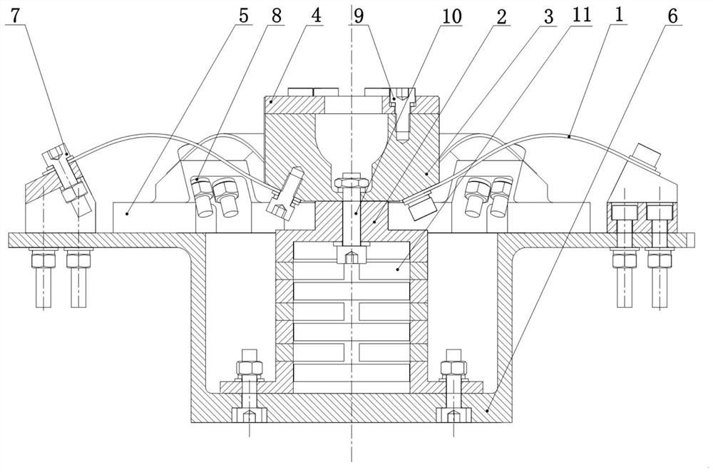 A Broadband Vibration Isolator with Periodic Structure