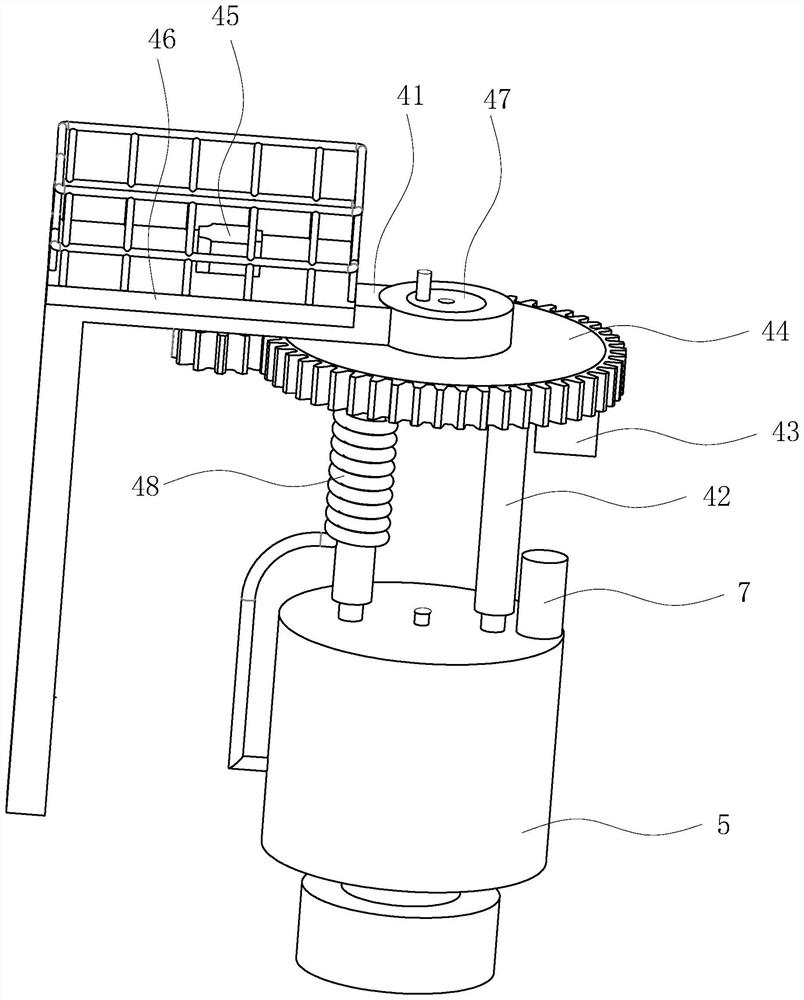 A kind of pneumatic centrifugal spray construction inspection well repair equipment, engineering vehicle and repair method