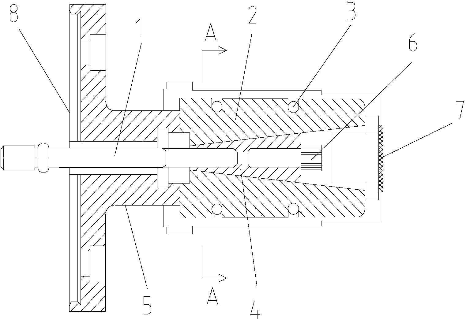 Expansion fixture device