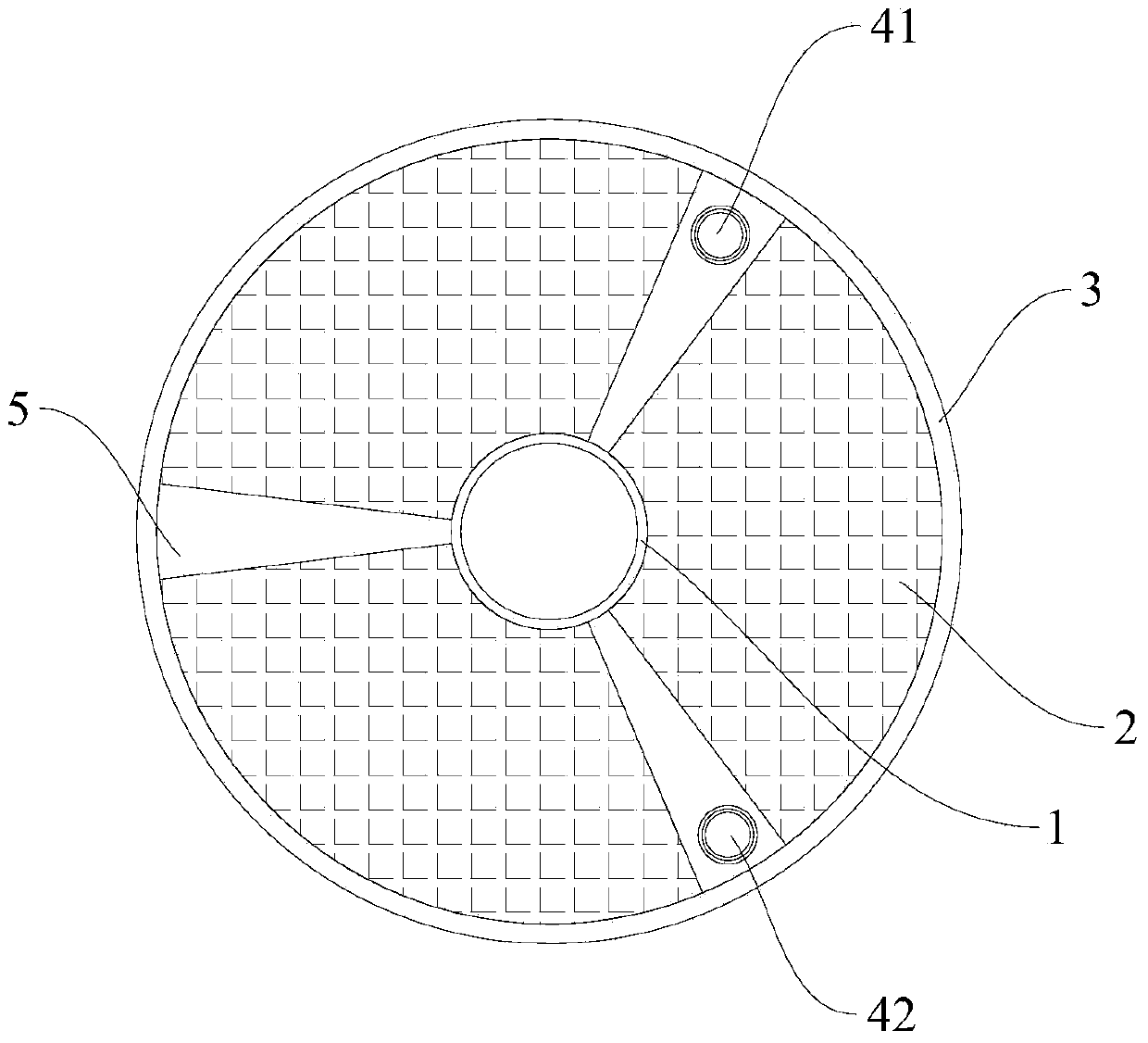 Water-cooled heat exchanger