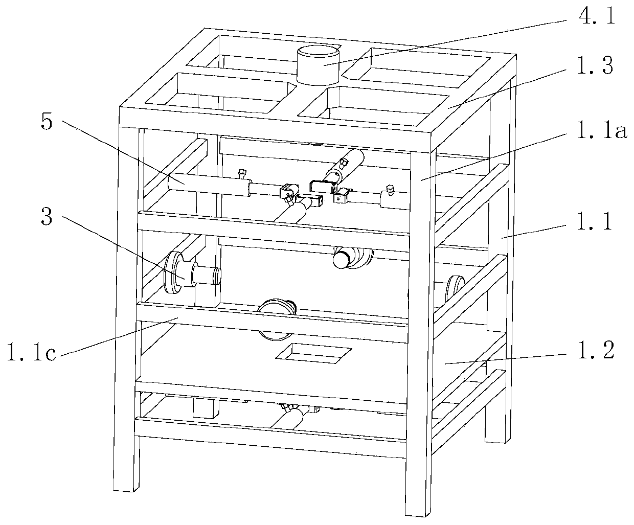 A test device for shear mechanical properties of pile-soil contact surface