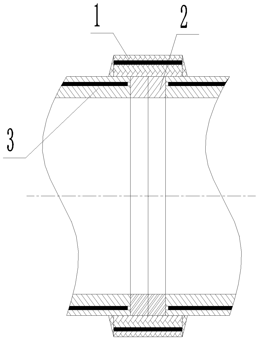 Electric melting joint and interface for high-pressure pipeline system and implementation method