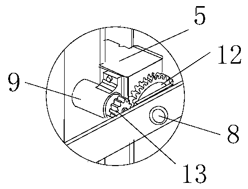 A slag removal machine